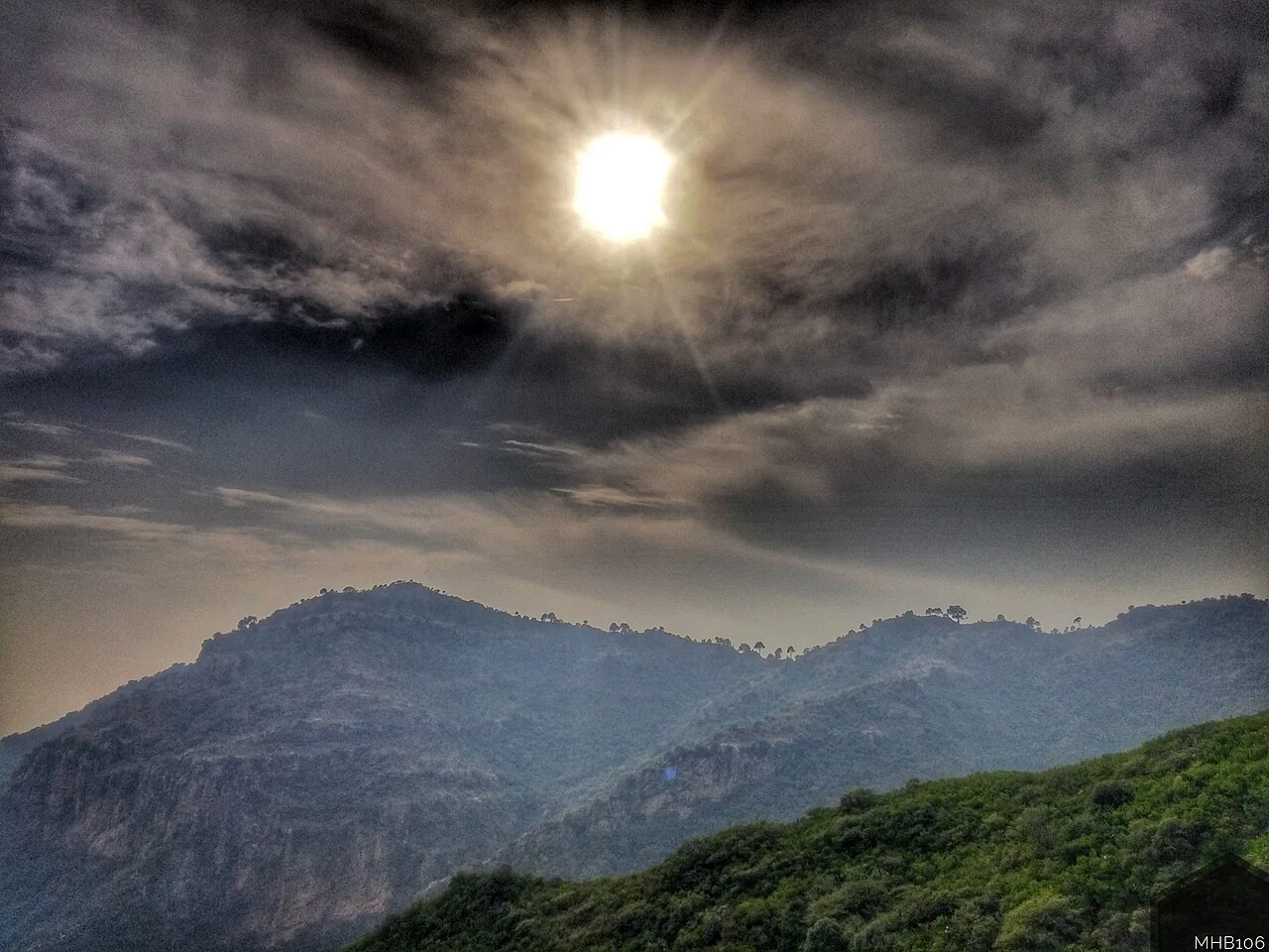 Green ridges of Margalla Hills National Park