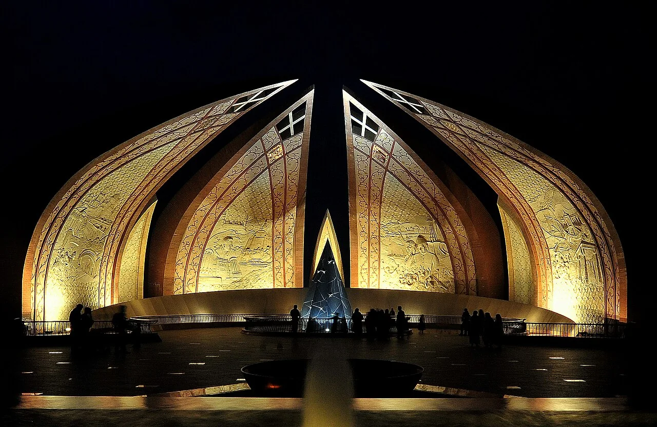Pakistan Monument at Shakarparian in Islamabad